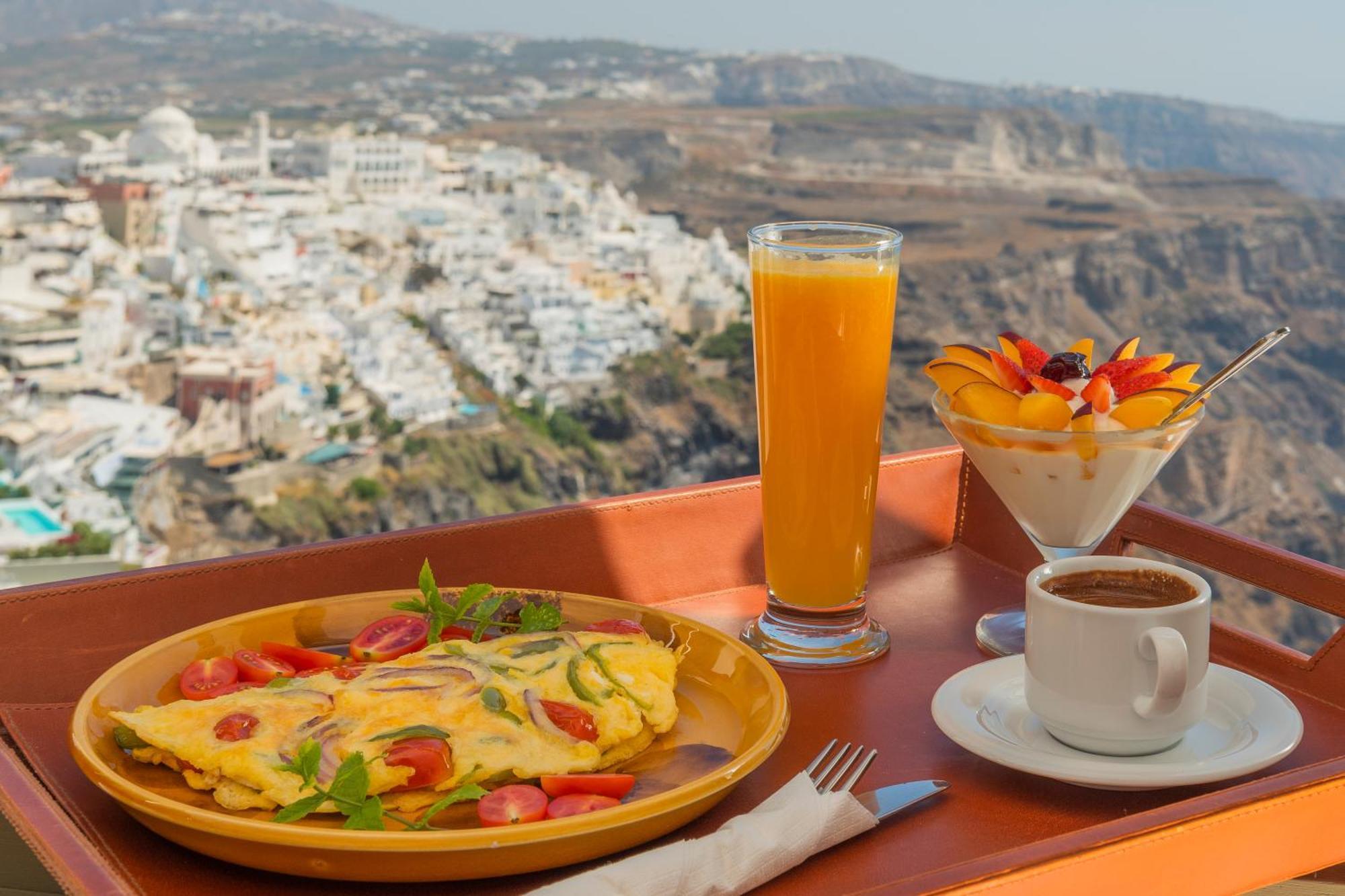 Anthos Caldera Suites Fira  Dış mekan fotoğraf